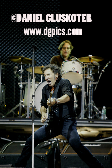 Bruce Springsteen live in 2003 in San Francisco.