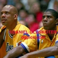 KAREEM ABDUL-JABBAR AND MAGIC JOHNSON