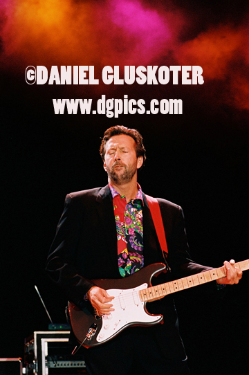 Eric Clapton performs Layla in Los Angeles.