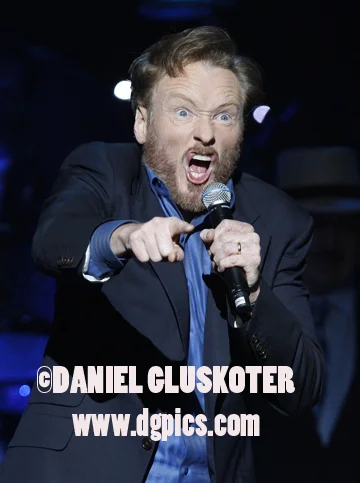 Apr 22 2010: Conan O'Brien performs in concert at the Masonic Auditorium in San Francisco, CA. as part of his "Legally Prohibited From Being Funny On Television Tour".