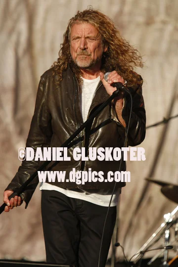 Robert Plant performs at Golden Gate Park in San Francisco in 2011.